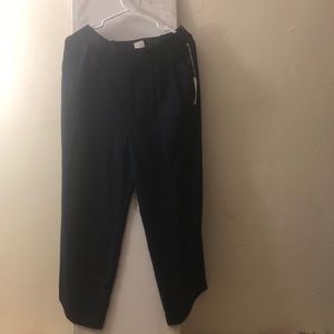 New Xavier navy wide leg pants